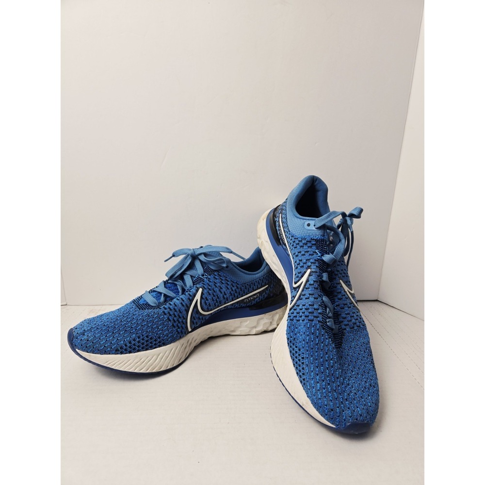 Nike Mens React Infinity Run 3 DH5392-400 Blue Running Shoes Sneakers Size 13